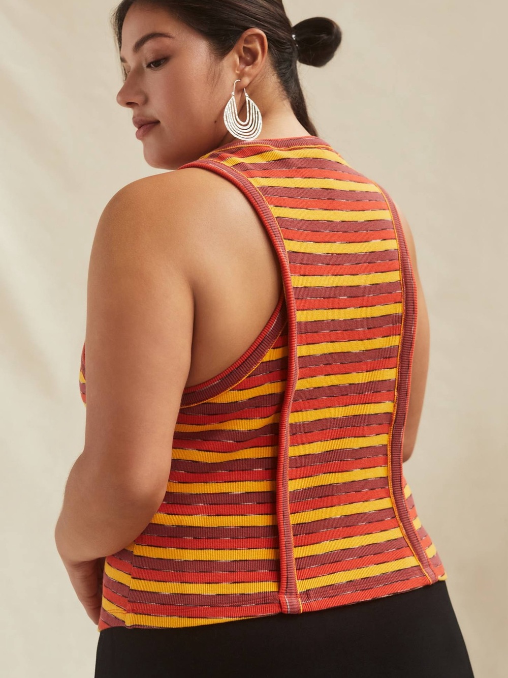 Anthropologie Ribbed Racer Tank - Picture 10 of 11